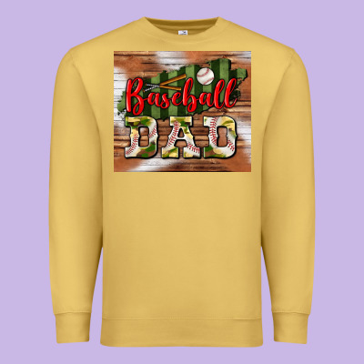 Baseball Dad Tumbler Premium Sweatshirt Designed By Bundleandbundleshop