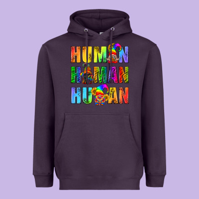 Human Pride Lgbt Heavyweight Hoodie Designed By Bundleandbundleshop
