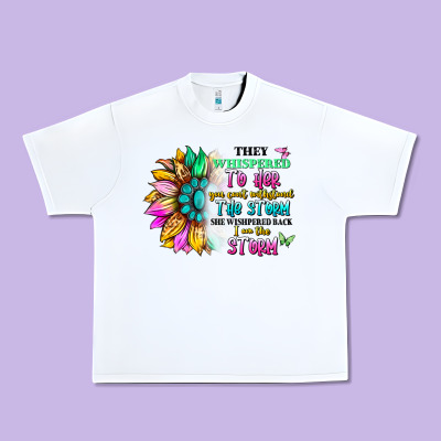 They Whispered To Her You Can't Withstand The Stor Urban Heavy Tee Designed By Artiststas