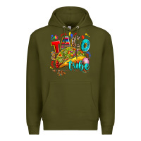 Army Green taco tribe Premium Hoodie - RanaPortraitStore