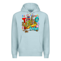 Blue Mist taco tribe Premium Hoodie - RanaPortraitStore
