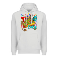 Dove Grey taco tribe Premium Hoodie - RanaPortraitStore