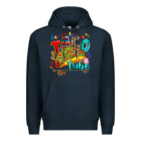Navy taco tribe Premium Hoodie - RanaPortraitStore