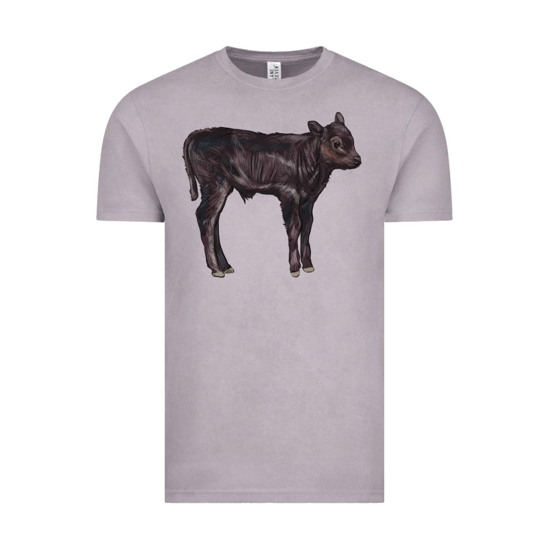 Black Angus Calf Illustrations Vintage Tee by LillyAllenDesigns | Teevron
