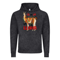 Vintage Arctic christmas llama Vintage Hoodie - LillyAllenDesigns