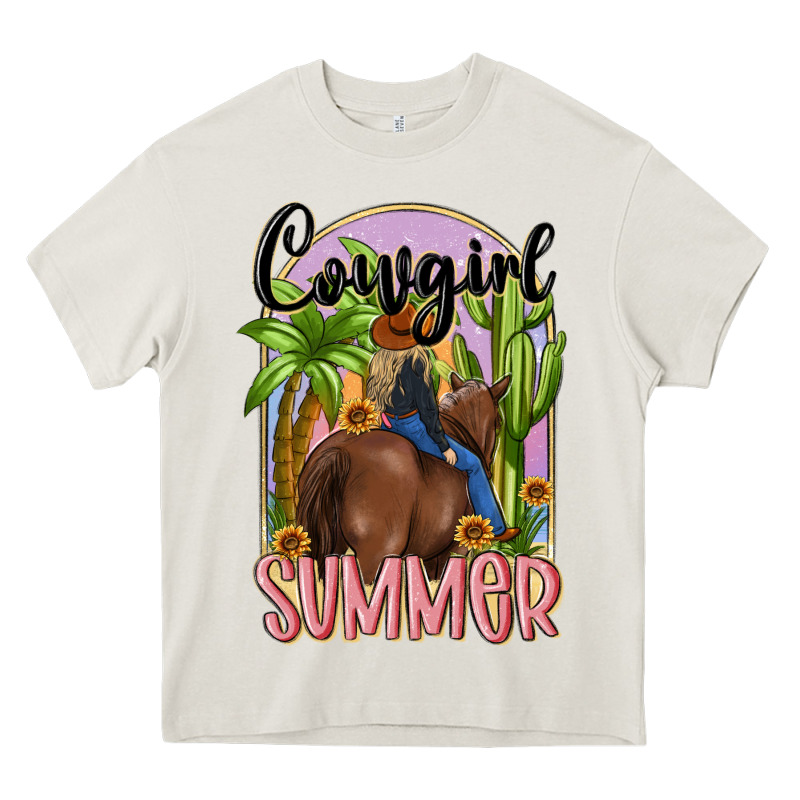 Cowgirl Summer Heavy Core Tee by MaliasSmallBusiness | Teevron