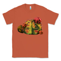 Copper Gymnocalycium Variegated Cactus Classic Tee - LillyAllenDesigns