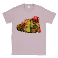 Lilac Gymnocalycium Variegated Cactus Classic Tee - LillyAllenDesigns