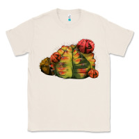 Natural Gymnocalycium Variegated Cactus Classic Tee - LillyAllenDesigns