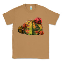 Toasted Coconut Gymnocalycium Variegated Cactus Classic Tee - LillyAllenDesigns