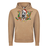 Vintage Coffee Russian Blue Cat Joy Vintage Hoodie - LillyAllenDesigns