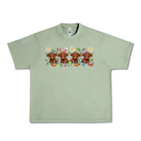 Oil Green easter day baby heifers Urban Heavy Tee - Artiststas