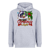 Heather Grey oh christmas night snow globe Heavyweight Hoodie - BundleAndBundleShop