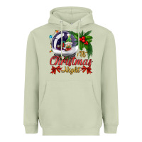 Matcha oh christmas night snow globe Heavyweight Hoodie - BundleAndBundleShop