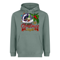 Sage oh christmas night snow globe Heavyweight Hoodie - BundleAndBundleShop