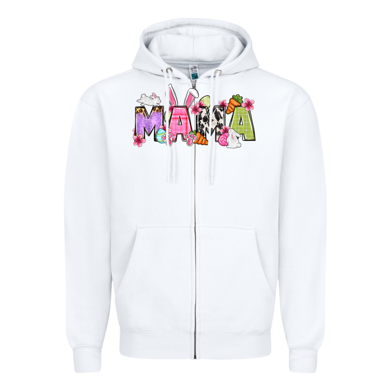 Easter Mama Zipper Hoodie by OliviaCreatesArt | Teevron