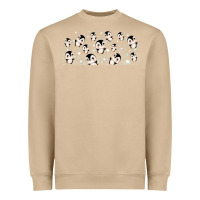 Mushroom cute penguin Heavyweight Sweatshirt - TumblerDesignByShophia