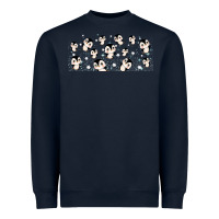 Navy cute penguin Heavyweight Sweatshirt - TumblerDesignByShophia