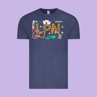 Lpn Certified Nursing Assistant Vintage Tee Designed By Lillyallendesigns