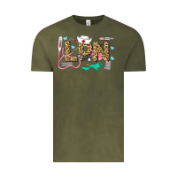 Vintage Olive LPN Certified Nursing Assistant Vintage Tee - LillyAllenDesigns