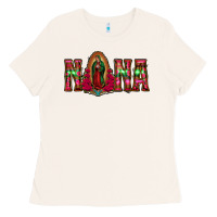 Bone nana floral aztec leopard Ladies Tee - Jasminsmagicworld
