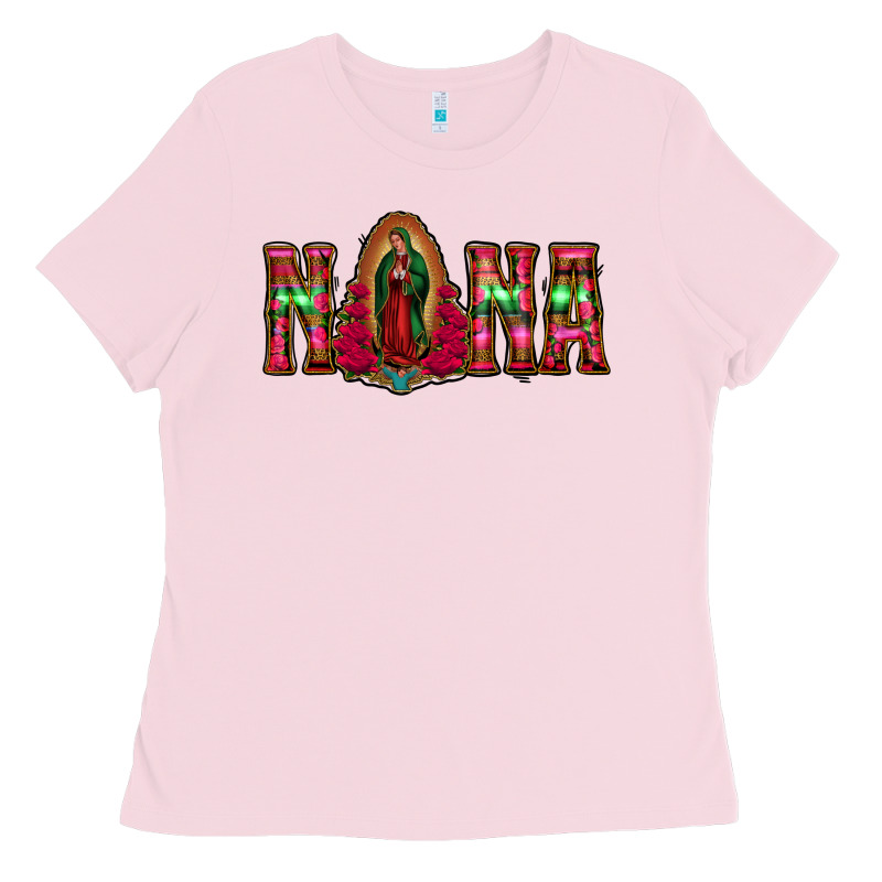 Nana Floral Aztec Leopard Ladies Tee by Jasminsmagicworld | Teevron