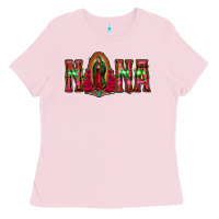 Bubblegum Pink nana floral aztec leopard Ladies Tee - Jasminsmagicworld