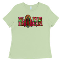 Matcha nana floral aztec leopard Ladies Tee - Jasminsmagicworld