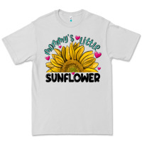 Dove Grey mommy' s little sunflower Premium Tee - MaliasSmallBusiness
