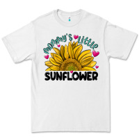 White mommy' s little sunflower Premium Tee - MaliasSmallBusiness
