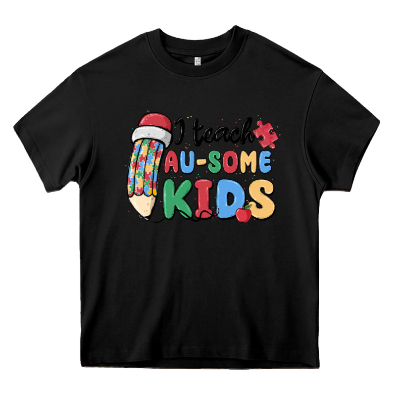 I Teac Au Some Kids Heavy Core Tee by MaliasSmallBusiness | Teevron