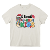 Cream i teac au some kids Heavy Core Tee - MaliasSmallBusiness