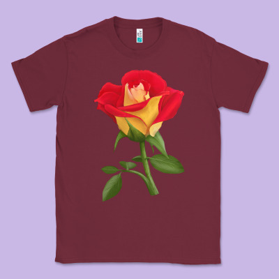 Ketchup And Mustard Rose Classic Tee Designed By Lillyallendesigns