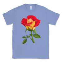 Colony Blue Ketchup And Mustard Rose Classic Tee - LillyAllenDesigns