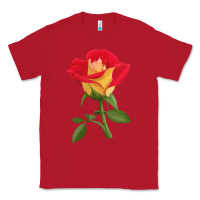 Red Ketchup And Mustard Rose Classic Tee - LillyAllenDesigns