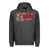 Charcoal Heather Love you forever Premium Hoodie - FaDigitalArtStudio