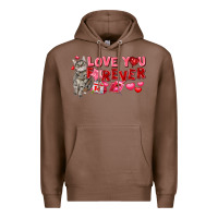 Chestnut Love you forever Premium Hoodie - FaDigitalArtStudio