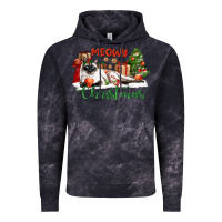Cloud Black siamese cat meowy christmas Vintage Hoodie - LillyAllenDesigns