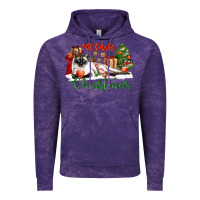 Cloud Purple siamese cat meowy christmas Vintage Hoodie - LillyAllenDesigns