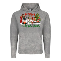 Cloud Rock siamese cat meowy christmas Vintage Hoodie - LillyAllenDesigns