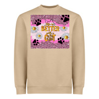 Life Is Better With A Cat Heavyweight Sweatshirt | Teevron
