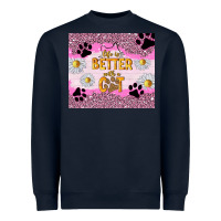 Navy life is better with a cat Heavyweight Sweatshirt - TumblerDesignByShophia