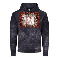 Cloud Black baseball leopard background Vintage Hoodie - RanaPortraitStore