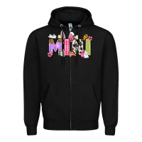 Black Easter mini Zipper Hoodie - OliviaCreatesArt