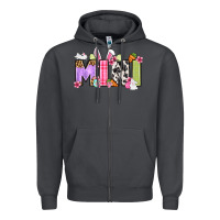 Smoke Easter mini Zipper Hoodie - OliviaCreatesArt