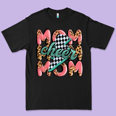 Cheer Mom Premium Tee Designed By Maliassmallbusiness