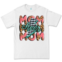 White cheer mom Premium Tee - MaliasSmallBusiness