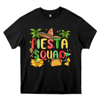 Black fiesta squad Heavy Core Tee - MaliasSmallBusiness