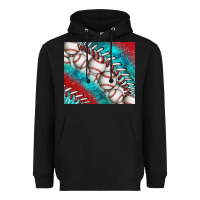 Black baseball and gemstone tumbler Heavyweight Hoodie - BundleAndBundleShop