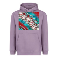 Lavender baseball and gemstone tumbler Heavyweight Hoodie - BundleAndBundleShop
